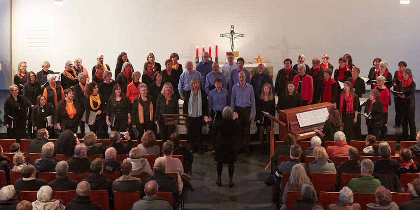 Der Chor Cantare in der Christuskirche