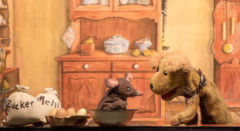 Was macht den da die Maus in der Rührschüssel?