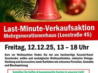 Last-Minute-Verkaufsaktion