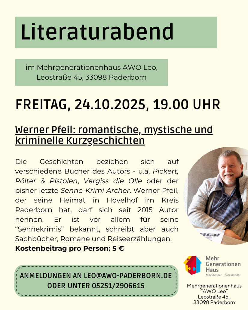 Literaturabend im "AWO Leo"