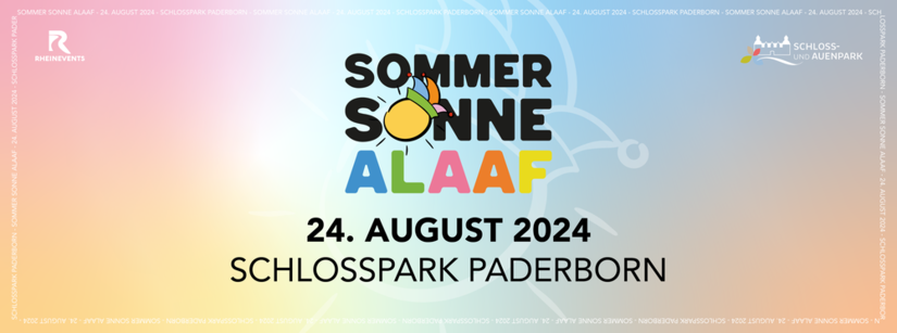 SOMMER SONNE ALAAF | 24. August 2024 | Schlosspark Paderborn