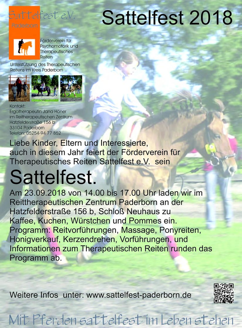 Sattelfest 2018 - Plakat