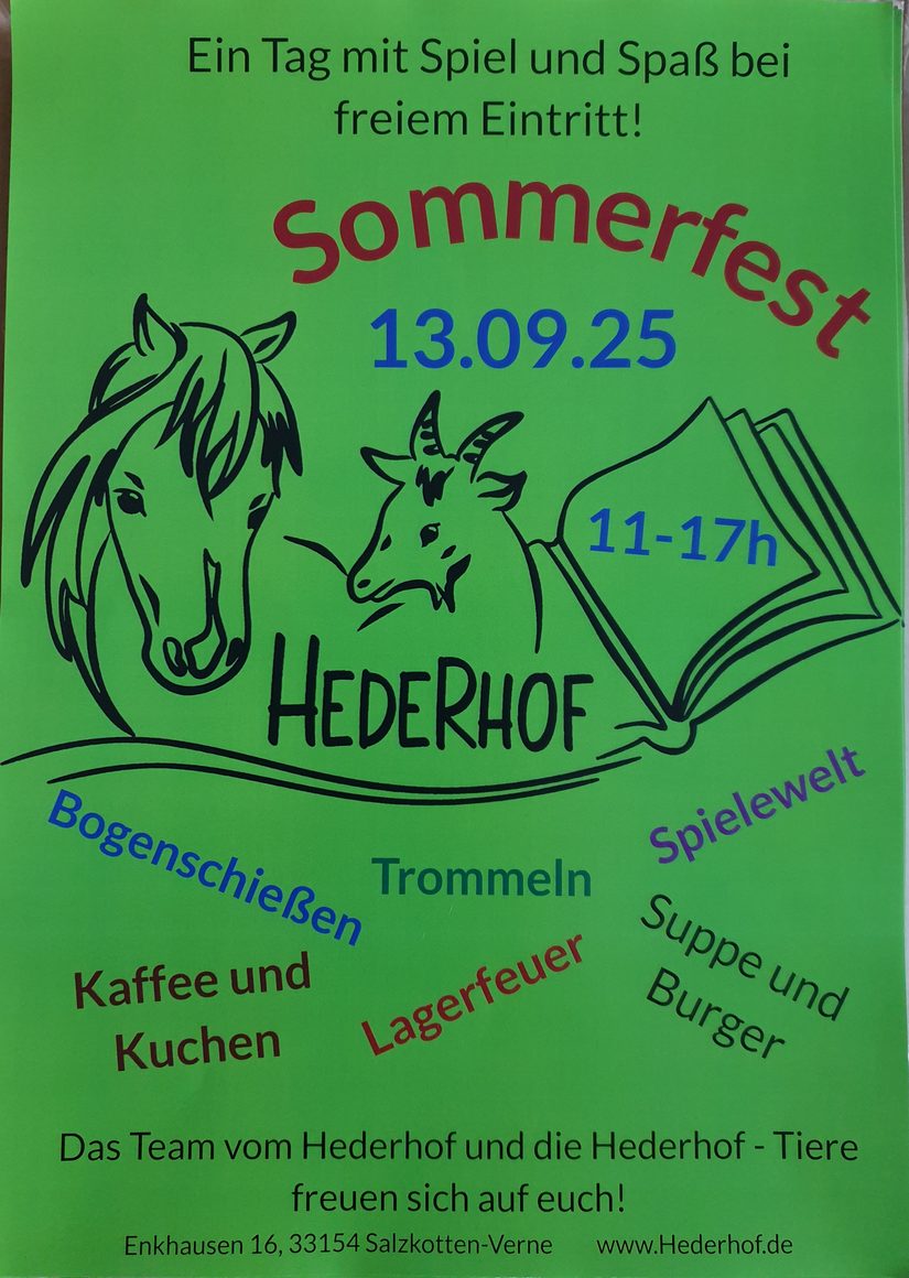 Sommerfest Hederhof