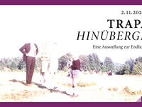 Ausstellungsgrafik von TRAPASSO – HINÜBERGEHEN