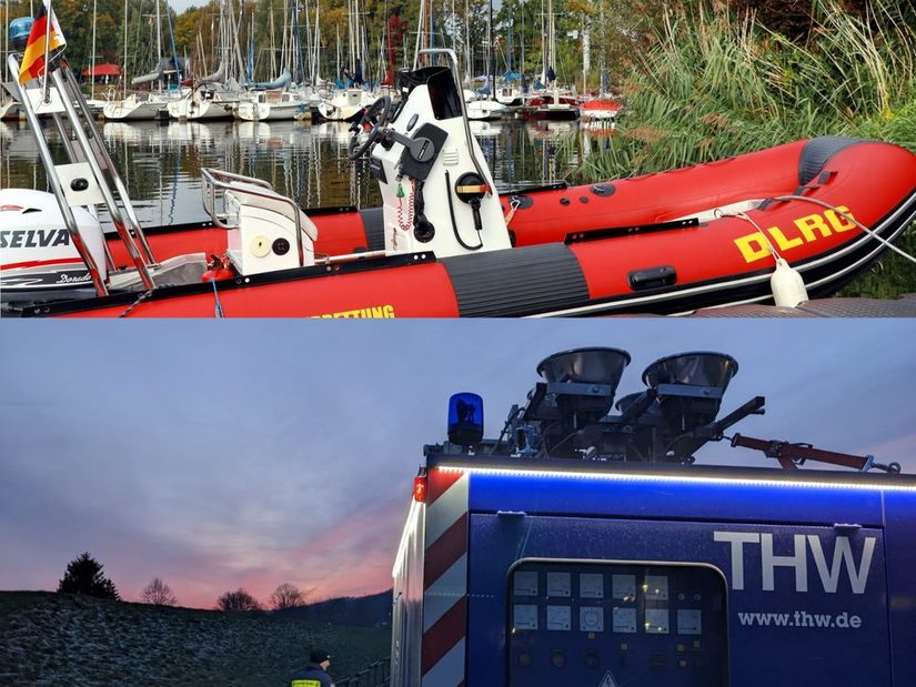 Bild THW PB und DLRG PB
