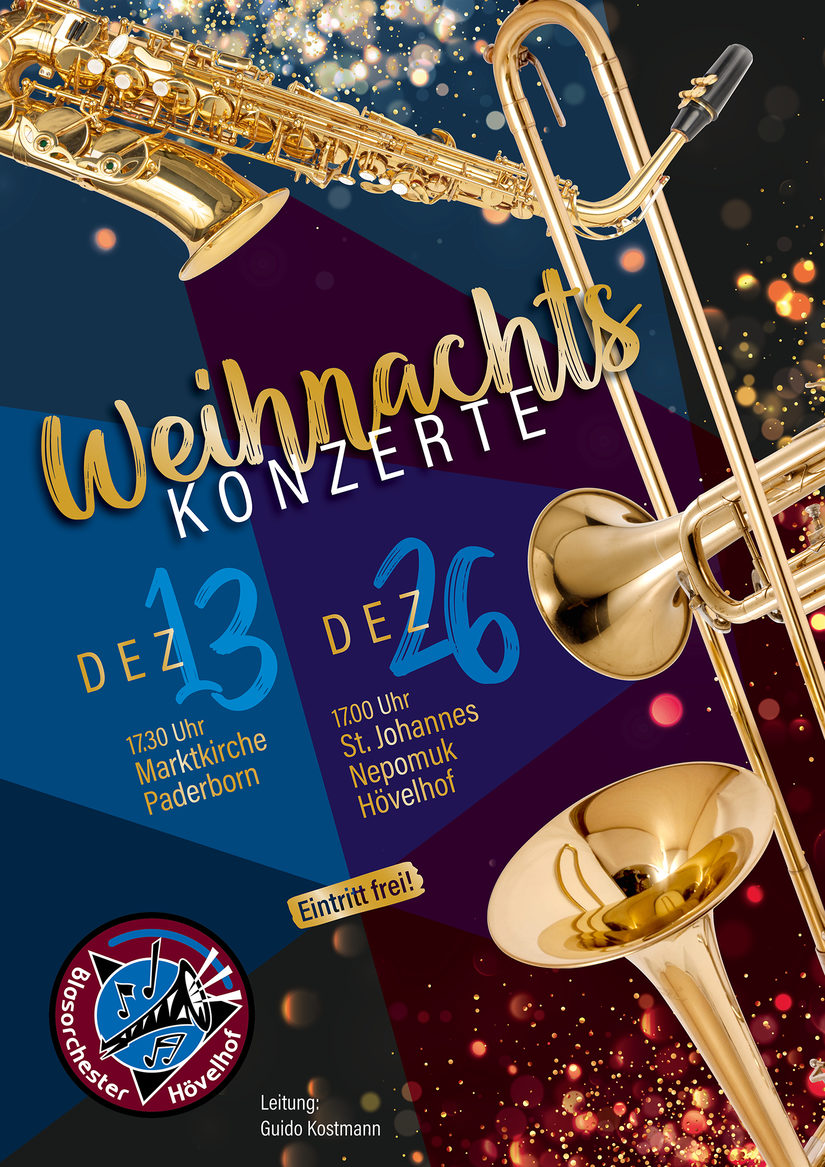 Weihnachtskonzert Blasorchester Hövelhof