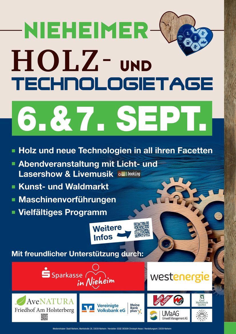 Nieheimer Holz- und Technologietage 2025