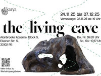 the living cave - Veranstaltungsplakat