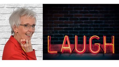 Porträt Hedwig Koch-Münch / Laugh