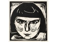 Georg Brandt: Mädchen (Pony), 1922