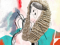 Grafik "Der zerbrochne Krug" Theater Paderborn