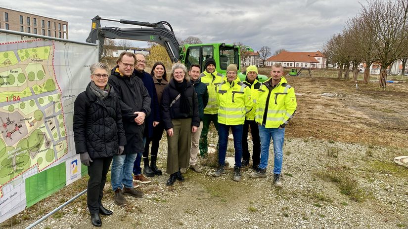 Baustart Alanbrooke Park