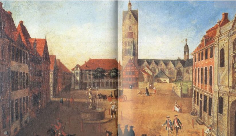 Markt und Dom um 1755