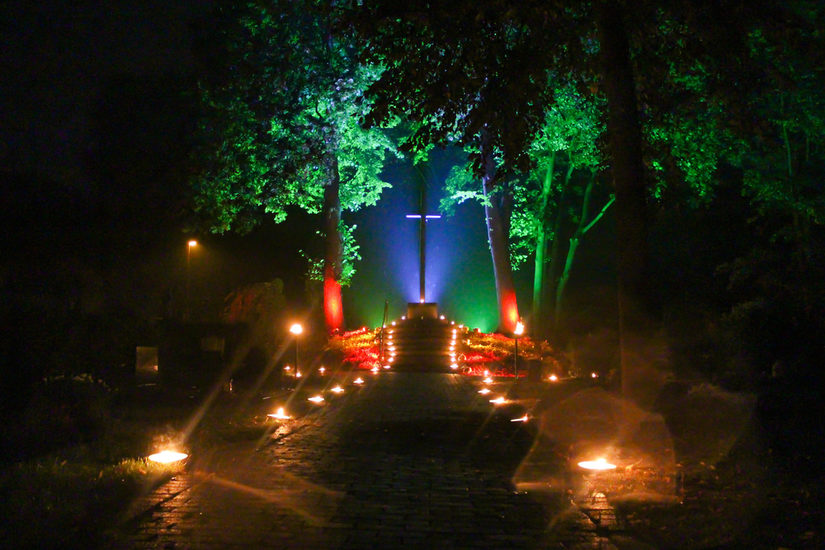 Stimmungsvolle Atmosphäre auf dem 150 jährigen Jubiläum des Ostfriedhofes
