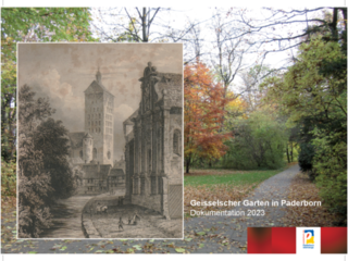 Broschüre "Geisselscher Garten in Paderborn - Dokumentation 2023"